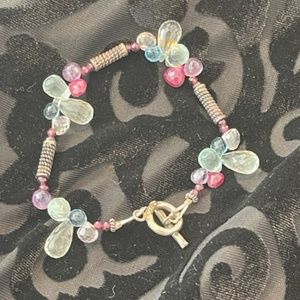 Mixed Stones Faceted Bracelet